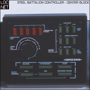 Steel Battalion Controller - Center Block